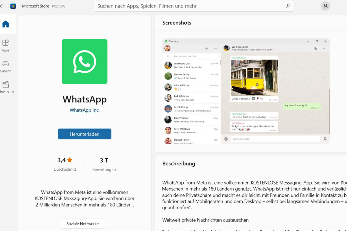 whatsapp desktop videoanruf