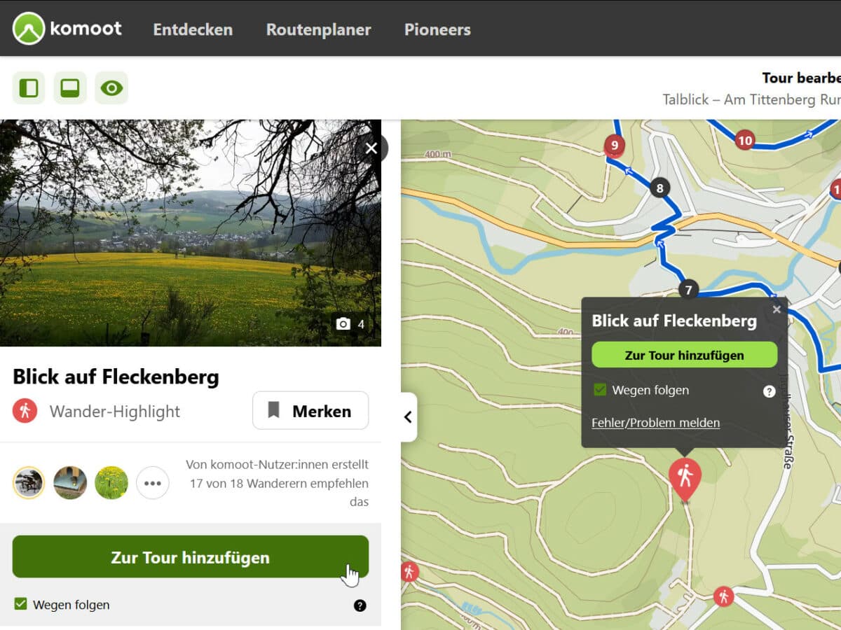 Komoot Die beste Fahrrad, Wander, OutdoorApp IMTEST