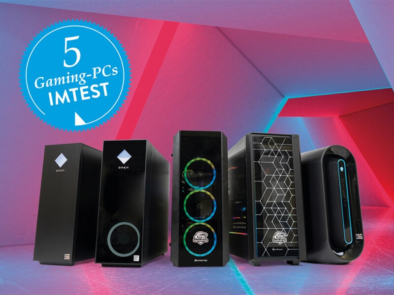 5 Gaming-PCs im Test