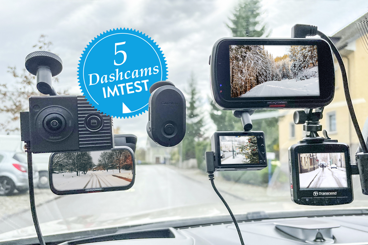 Welche Auto-Kamera ist jetzt am besten? 5 Dashcams im Test - IMTEST