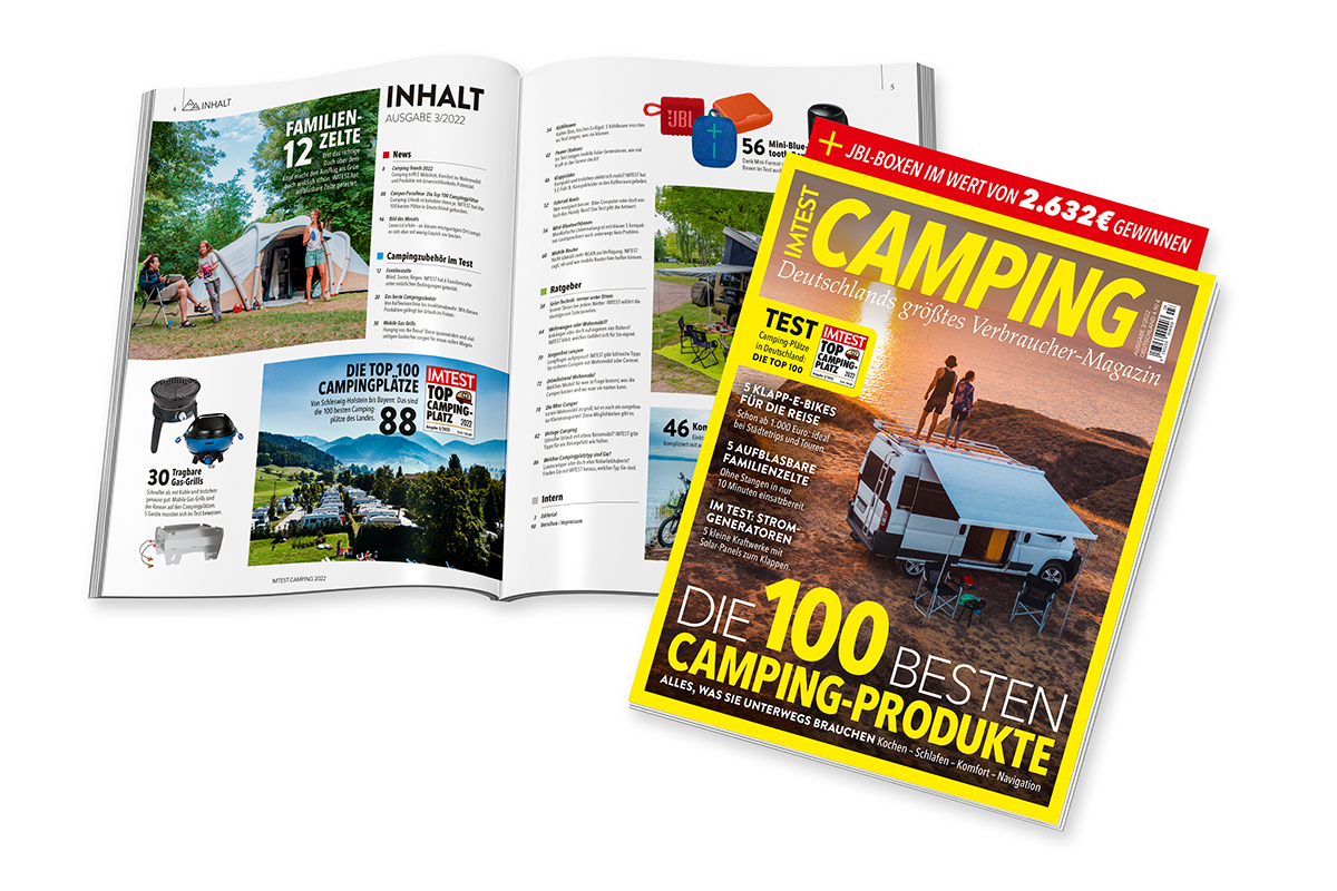 IMTEST 2/23: Reisemobile im Test & die besten Camping-Tipps - IMTEST