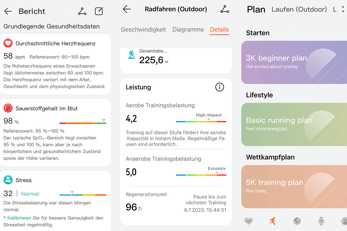 Huawei health clearance apple health