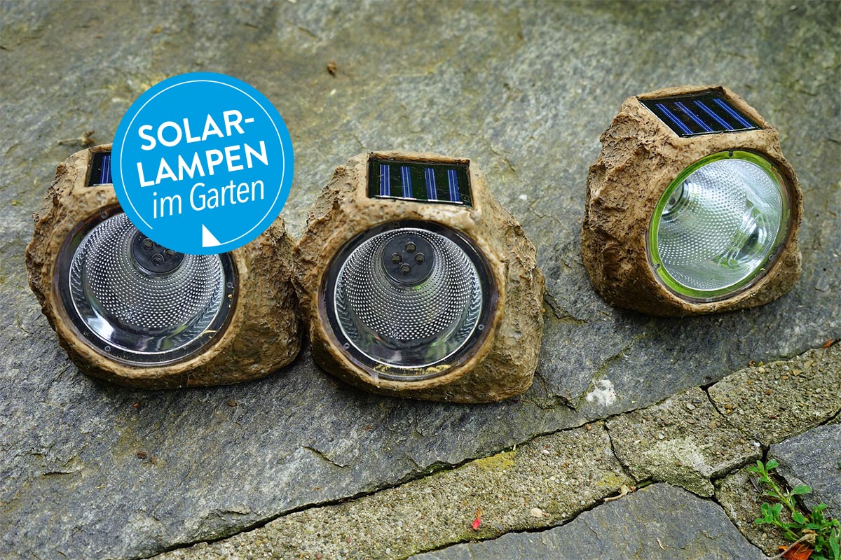 Solarleuchten für den Garten