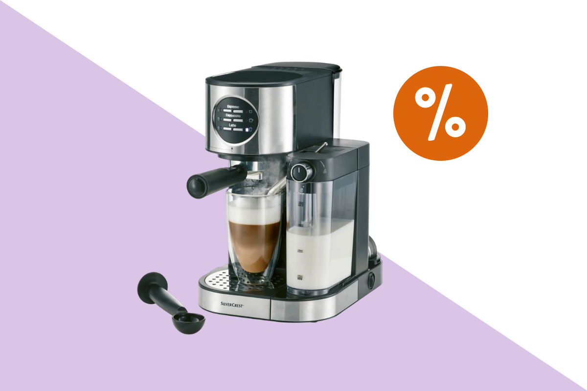 Silvercrest-Espressomaschine bei IMTEST köstlicher Deal? Lidl - ein –