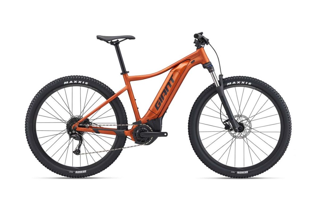 Productshot orangenes Kinder-E-Bike