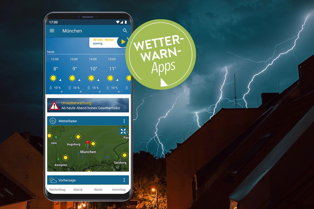 Wetter Warn Apps F R Sturm Starkregen Schulausfall Imtest