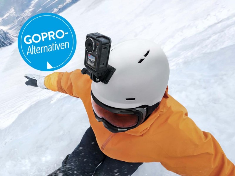 4 Action-Cams im Test: Die besten GoPro-Alternativen
