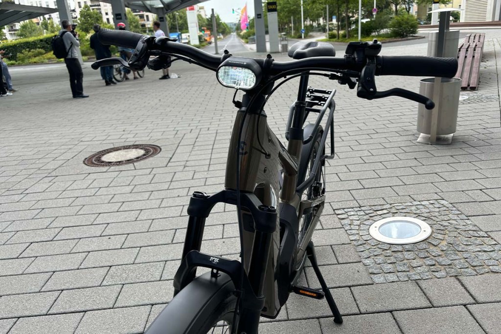 E-Bike Lenker von vorne