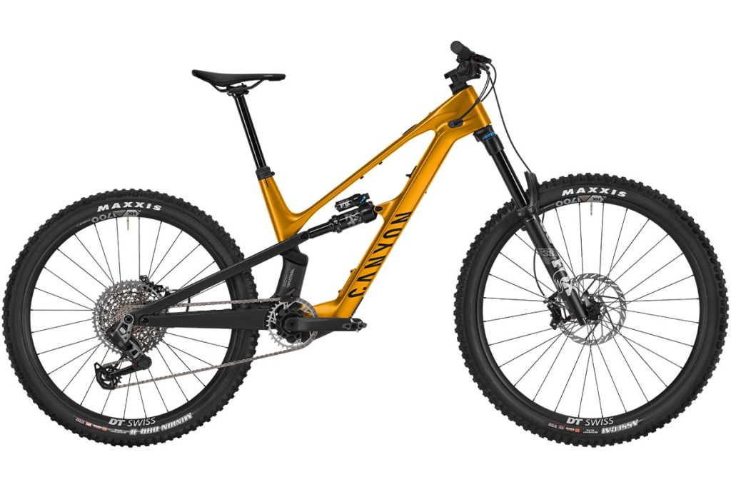 Productshot schwarzes E-Mountainbike