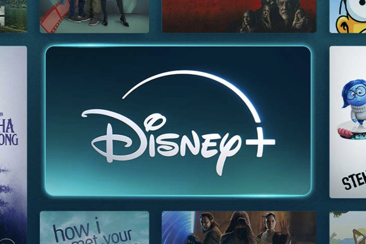 Screenshot der Startseite von Disney+