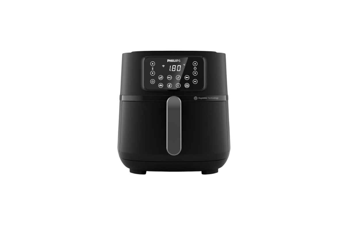 Philips Airfryer 5000 auf weißem Hintergrund.