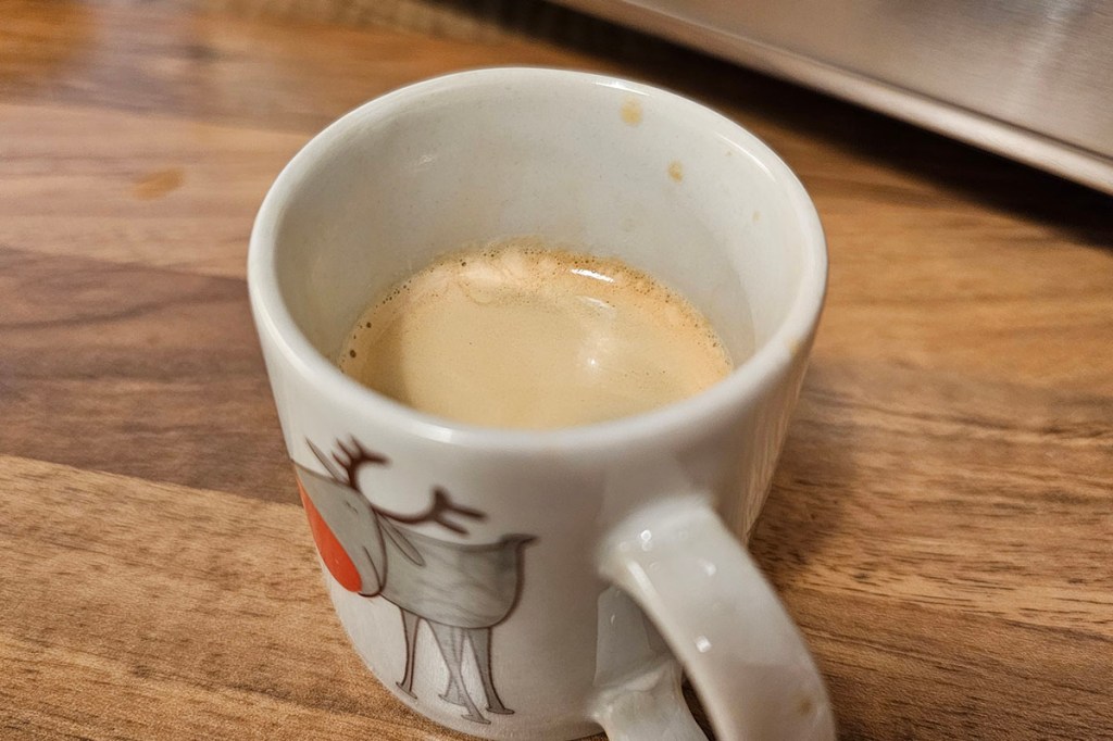 Espresso in einer Tasse