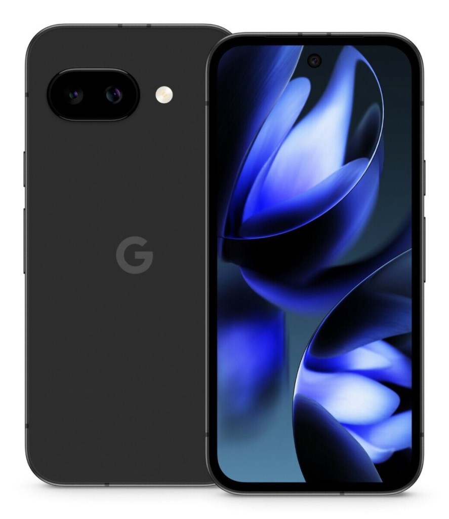 Das schwarze Smartphone Google Pixel 9a