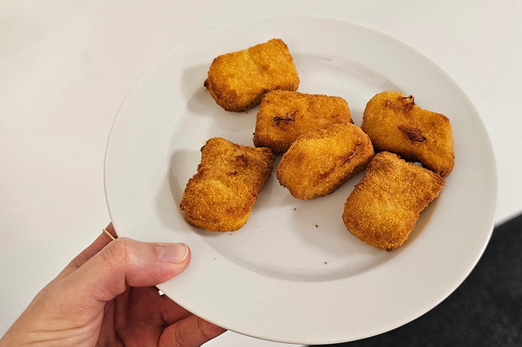 Nuggets auf einem Teller