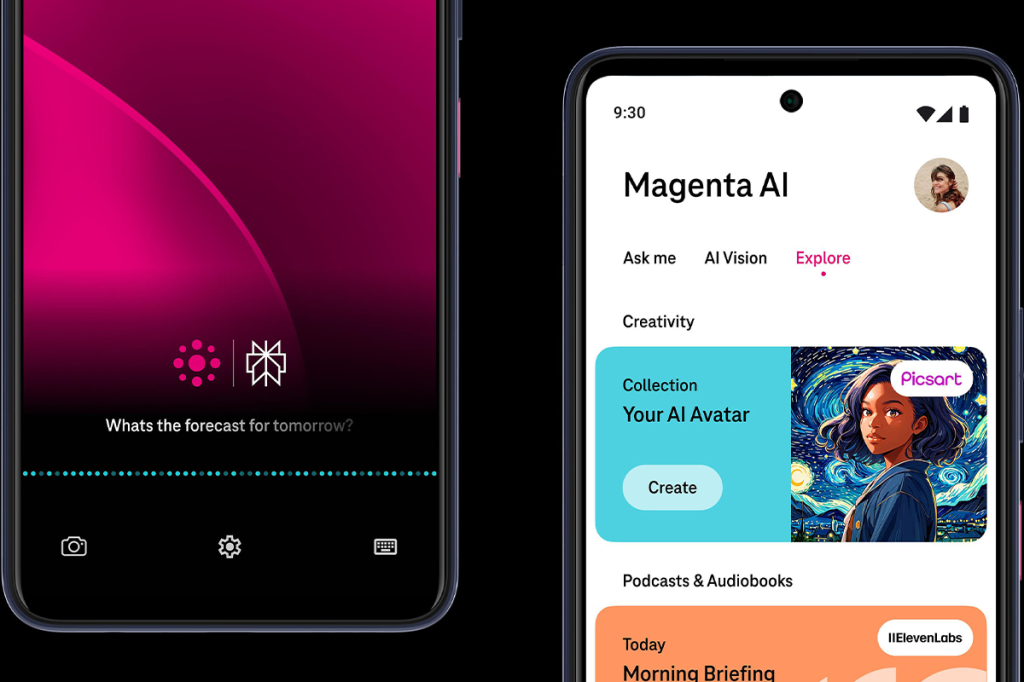 Ein detailierter Blick auf die Magenta AI.